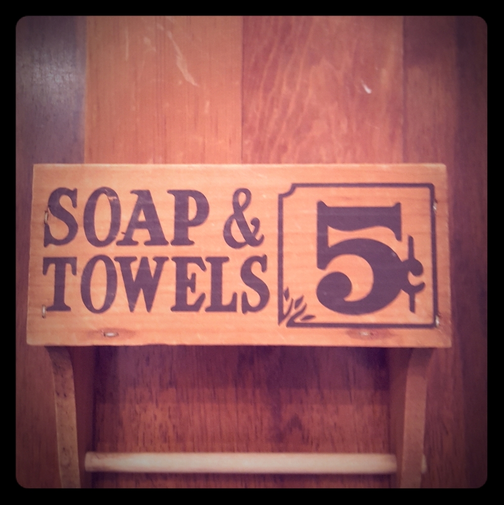 Soap and Towel Holder